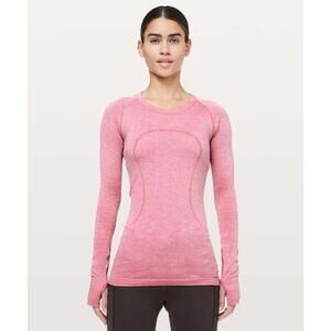Lululemon Swiftly Tech Long Sleeve Crew Sparkle 6
